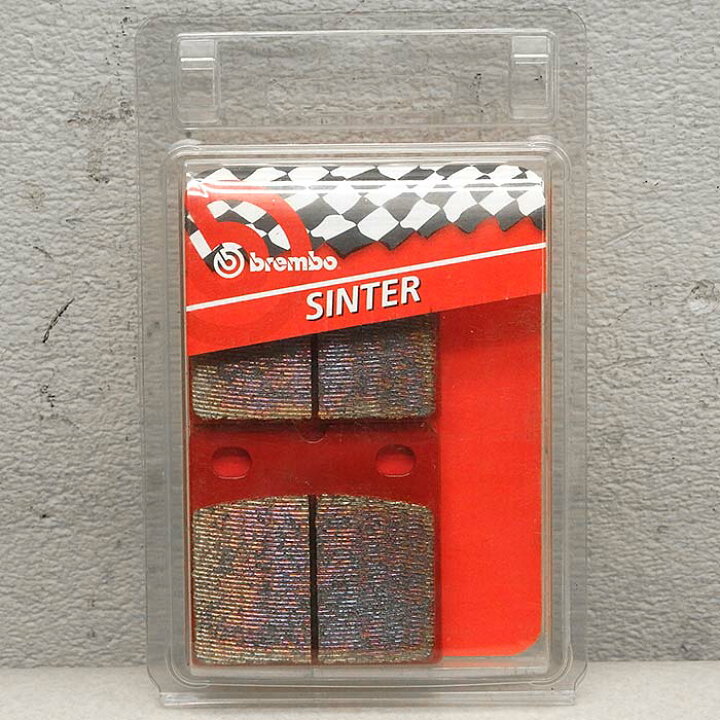 楽天市場】ブレンボ 08キャリパーブレーキパッド シンター 赤 