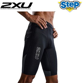 【12/10限定★エントリー必須！2人に1人ポイントバック！】ツー・タイムズ・ユー 2XU LIGHTSPEED REACT COMPRESSION SHORTS ライトスピード リアクト コンプレッションショート MA7050B BLK/WRF 【メンズ】 cat-apa-komono