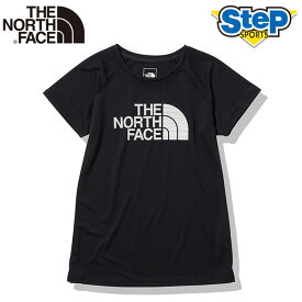 あす楽 ノースフェイス ランニングウエア ショートスリーブGTDロゴクルー NTW12376-K THE NORTH FACE S/S GTD Logo Crew【レディース】Tシャツ 半袖 ap-w-shirt