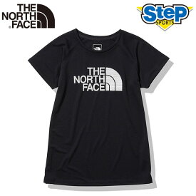 ノースフェイス ランニングウエア ショートスリーブGTDロゴクルー NTW12376-K THE NORTH FACE S/S GTD Logo Crew【レディース】Tシャツ 半袖 ap-w-shirt