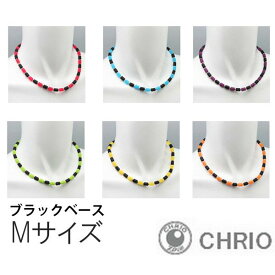 ブラックベース/Mサイズ クリオ インパルス ネックレス CHRIO Impulse Necklace スポーツネックレス STEPSPORTS