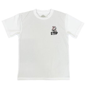 あす楽 ステップスポーツ Tシャツ T&F プリントTシャツ ST-BEATUPWHT SteP SPORTS メンズ レディース 半袖 ショートスリーブ ランニング 陸上 ap-m-shirt