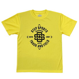 あす楽 ステップスポーツ Tシャツ T&F プリントTシャツ エンブレム Tシャツ SteP SPORTS 【メンズ】 【レディース】 半袖 ランニング 陸上 ap-m-shirt