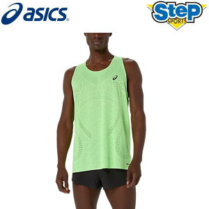 �y4/10���聚�G���g���[�K�{�I2�l��1�l�|�C���g�o�b�N�z�A�V�b�N�X �E�F�A METARUN�V���O���b�g 2011D508.300 asics METARUN SINGLET�y�����Y�z���^���� 26SS ap-m-shirt