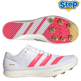 最大6000円OFFクーポン配布中！10/12 23:59まで！アディダス 陸上 スパイク アディゼロ LJ WC KJ9535 adidas ADIZERO LJ WC 走幅跳 専用スパイク 【メンズ】 【レディース】 26FW cat-tf