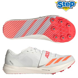 ☆プレゼントキャンペーン対象☆【クーポン対象外】アディダス 陸上 スパイク アディゼロ TJ/PV JQ0802 adidas ADIZERO TJ/PV 跳躍 専用スパイク 【メンズ】 【レディース】 26SS cat-tf