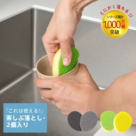 1000円ポッキリ 送料無料 茶しぶ落とし（2個セット） | スポンジ 便利 グッズ 便利グッズ 掃除