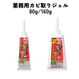 【SS10%オフ】カビ除去 カビ風呂 ゴムパッキン カビ掃除 カビ取り 業務用 トイレ掃除 風呂掃除 徳用 スカッとカビ取りジェル 80g / 160g【v10】