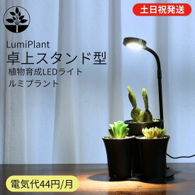 【5%OFF&P2倍★お買い物マラソン】【数量限定特別価格】 植物育成ライト スタンド led 植物ライト 育成ライト 植物用ライト 植物
