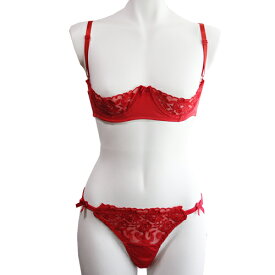 カップレスブラ セット 9918 フォレスト Forest セクシー カップレスブラ Tバックショーツ セット オープンバスト プレイスーツ ランジェリー 下着