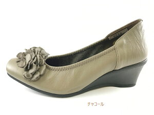 NINE DI SPORTS 2560 ナイン・デ・スポーツ カジュアルパンプス 日本製 天然皮革 3E 軽量 大人コーデ ウェッジ底 フォーマル 結婚式 コサージュ EEE 軽量 屈曲性あり 誕生日 蒸れにくい 衣替え 幅