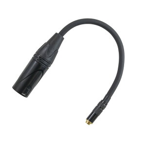 I[fBI ϊP[u XLRi4sj  2.5mmWbNioXڑj P[u 10cm 1 ubN SE-OH-XLR-25