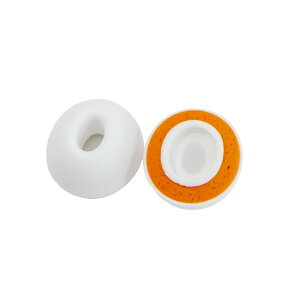 �}�N�T�[�d�@ �C���[�s�[�X �����p airpodspro�p�݊��i �V���R��+�X�|���W �n�C�u���b�h�^�C�v �z���C�g L�T�C�Y 2�� ��1���� ��2���� �Ή�