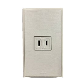 プレート付コンセント 1コ用 壁コン マクサー電機 M1-1101