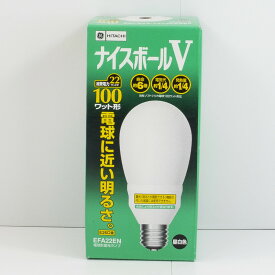 日立 ナイスボールV 100W 電球形蛍光ランプ EFA22EN