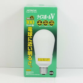 日立 ナイスボールV 100W 電球形蛍光ランプ EFA25EN-22A