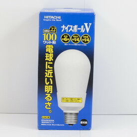 日立 ナイスボールV 100W 電球形蛍光ランプ EFA25ED-22A