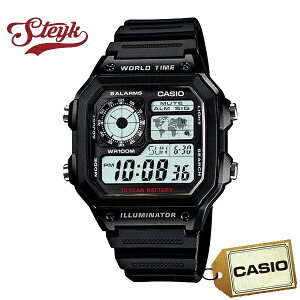CASIO �J�V�I �r���v �f�W�^�� AE-1200WH-1A