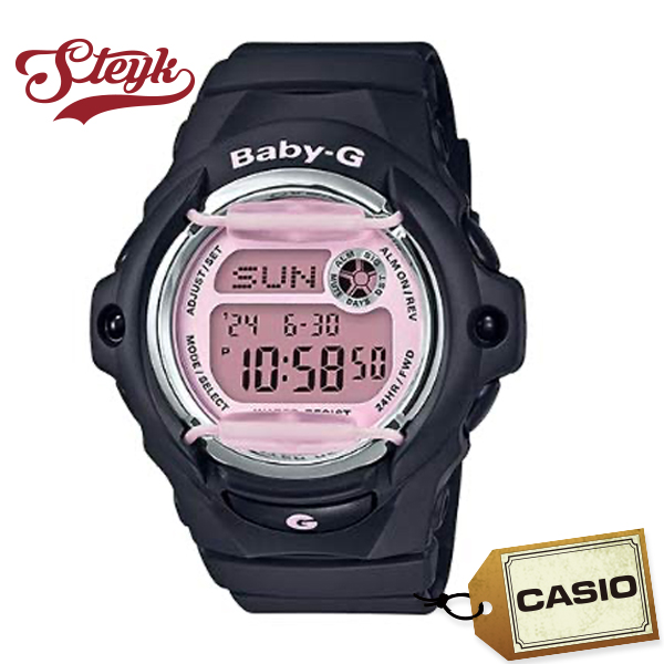 CASIO BG-169M-1 カシオ 腕時計 デジタル ベビーG BABY-G レディース ブラック ピンク カジュアル | STEYK