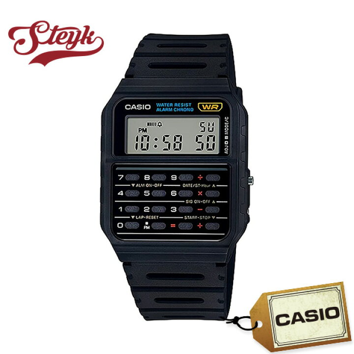 楽天市場】CASIO カシオ 腕時計 デジタル カリキュレーター CA-53W-1 