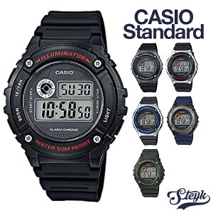 CASIO W-216H JVI rv fW^ `[vJVI X^_[h Y ubN lCr[ J[L Iׂ郂f