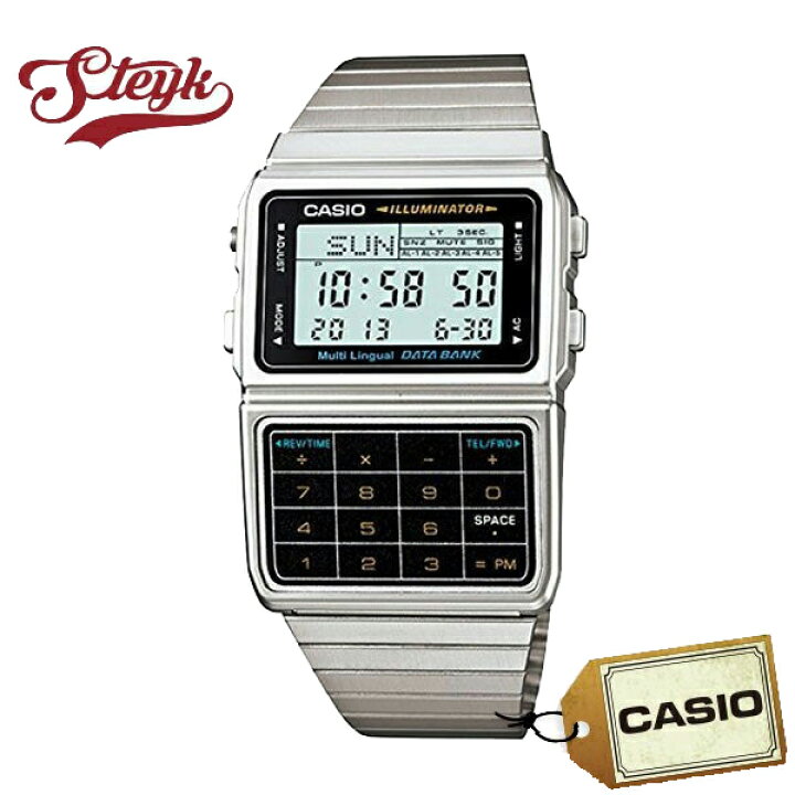 楽天市場】CASIO カシオ 腕時計 デジタル DATA BANK データバンク DBC 