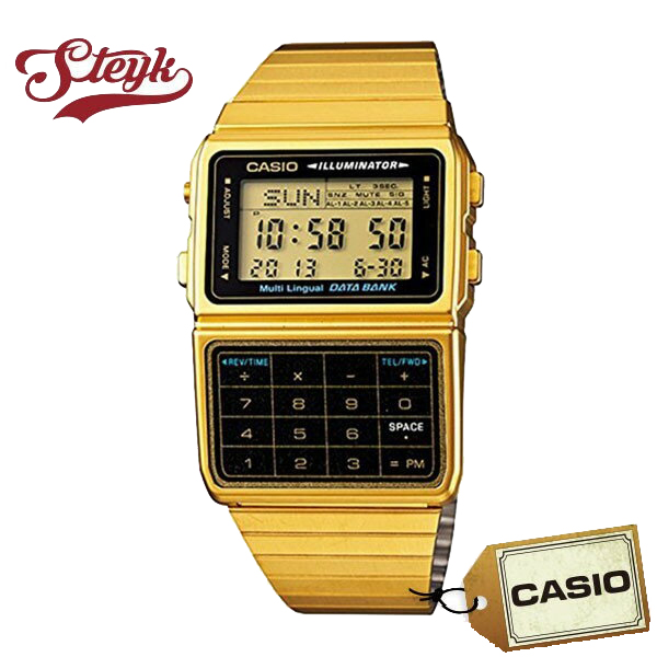 ご購入者様全員に時計拭きプレゼント CASIO カシオ 爆安 腕時計 デジタル BANK DATA 直輸入品激安 DBC-611G-1 データバンク