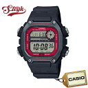 CASIO DW-291H-1B カシオ 腕時計 デジタル STANDARD スタンダード メンズ レッド ブラック カジュアル