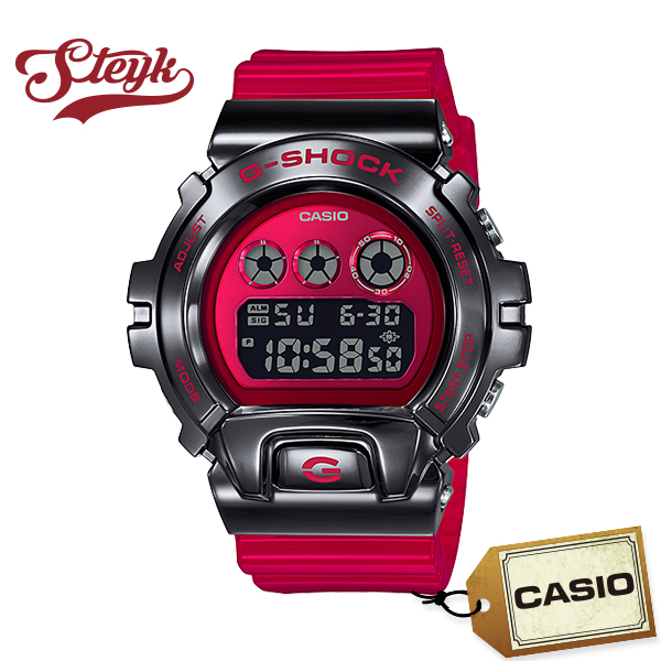 ご購入者様全員に時計拭きプレゼント レビュー投稿で3年保証 CASIO GM-6900B-4 カシオ 腕時計 デジタル レッド ブラック G-SHOCK カジュアル Gショック 販売実績No.1 メンズ AL完売しました