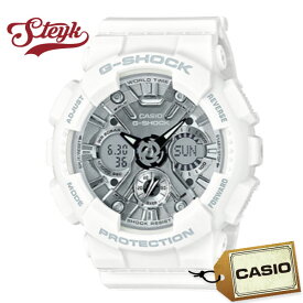 CASIO GMAS120MF-7A1 カシオ 腕時計 アナデジ G-SHOCK Gショック S Series レディース シルバー ホワイト カジュアル