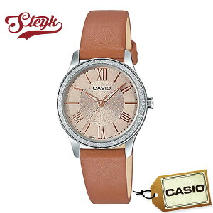 CASIO LTP-E164L-9A �J�V�I �r���v �A�i���O �X�^���_�[�h ���f�B�[�X �u���E�� �V���o�[ �J�W���A��