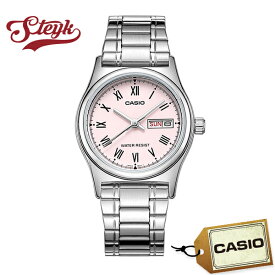 CASIO LTP-V006D-4B カシオ 腕時計 アナログ スタンダード レディース ピンク シルバー カジュアル ビジネス