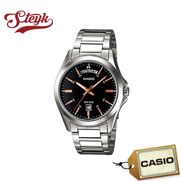 CASIO カシオ 腕時計 スタンダード チープカシオ チプカシ アナログ MTP-1370D-1A2 メンズ | STEYK