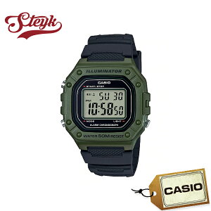 CASIO �J�V�I �r���v �X�^���_�[�h �`�[�v�J�V�I �`�v�J�V �f�W�^�� W-218H-3A �����Y
