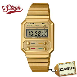 CASIO A100WEG-9A �J�V�I �r���v �f�W�^�� �X�^���_�[�h �����Y �S�[���h �J�W���A��