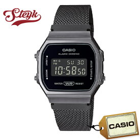CASIO A168WEMB-1B カシオ 腕時計 デジタル スタンダード メンズ ブラック カジュアル