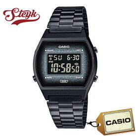 CASIO B640WBG-1B カシオ 腕時計 デジタル スタンダード メンズ ブラック シルバー カジュアル
