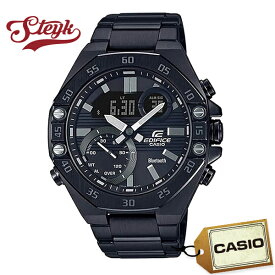 CASIO ECB-10DC-1A カシオ 腕時計 アナデジ EDIFICE モバイルリンク機能 メンズ ブラック カジュアル