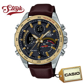 CASIO ECB-900GL-1A カシオ 腕時計 アナデジ エディフィス Bluetooth搭載 ソーラー メンズ ブラウン ブラック カジュアル