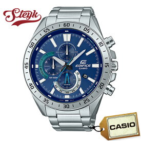 CASIO EFV-620D-2A カシオ 腕時計 アナログ EDIFICE エディフィス メンズ シルバー ブルー カジュアル