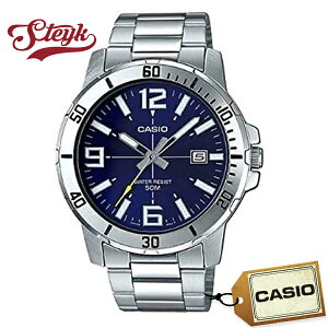 CASIO MTP-VD01D-2B JVI rv AiO X^_[h Y lCr[ Vo[ JWA