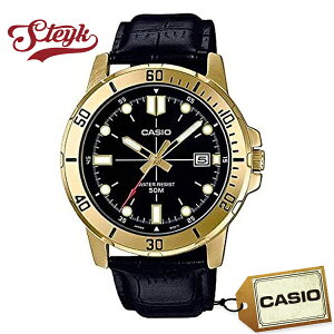 CASIO MTP-VD01GL-1E �J�V�I �r���v �A�i���O �X�^���_�[�h �����Y �u���b�N �S�[���h �J�W���A��