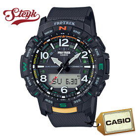 CASIO PRT-B50-1 カシオ 腕時計 アナデジ PROTREK プロトレック Bluetooth対応 メンズ ブラック グリーン カジュアル