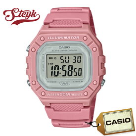 CASIO W-218HC-4A カシオ 腕時計 デジタル スタンダード キッズ ピンク カジュアル