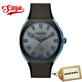 DIESEL DZ1885 ディーゼル 腕時計 アナログ スティッグ メンズ グレー ブラック カジュアル
