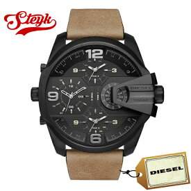 DIESEL DZ7390 ディーゼル 腕時計 アナログ UBER CHIEF ウーバーチーフ メンズ ブラック カーキベージュ カジュアル