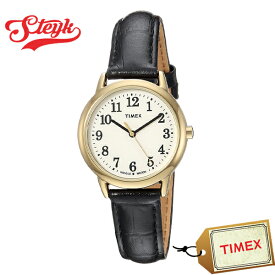 TIMEX TW2R63300 タイメックス 腕時計 アナログ Easy Reader レディース ブラック クリーム カジュアル