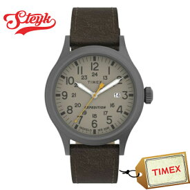 TIMEX TW4B23100 タイメックス 腕時計 アナログ EXPEDITION メンズ グレー ブラウン カジュアル