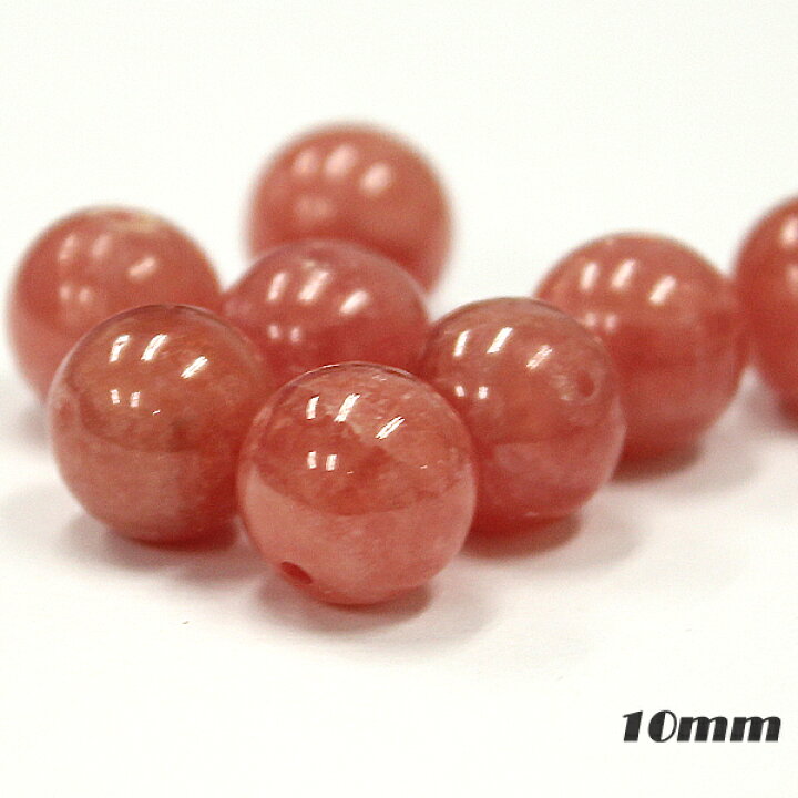 楽天市場】インカローズ（ほぼ縞なし）AAA 丸玉10mm 1個（1粒 