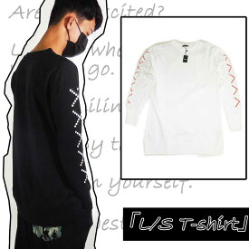 ロンT「L/S T-shirt」 綿100％ ブラック ホワイト S M L XL 長袖Tシャツ SURYA ステニック スーリヤ